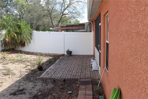 a view of a house with a outdoor space