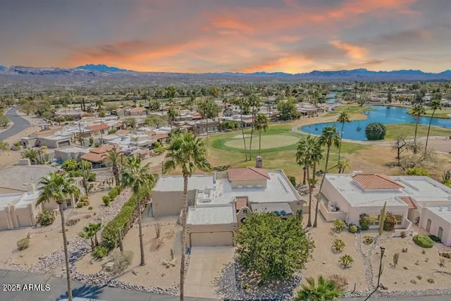 a view of lake with mountain