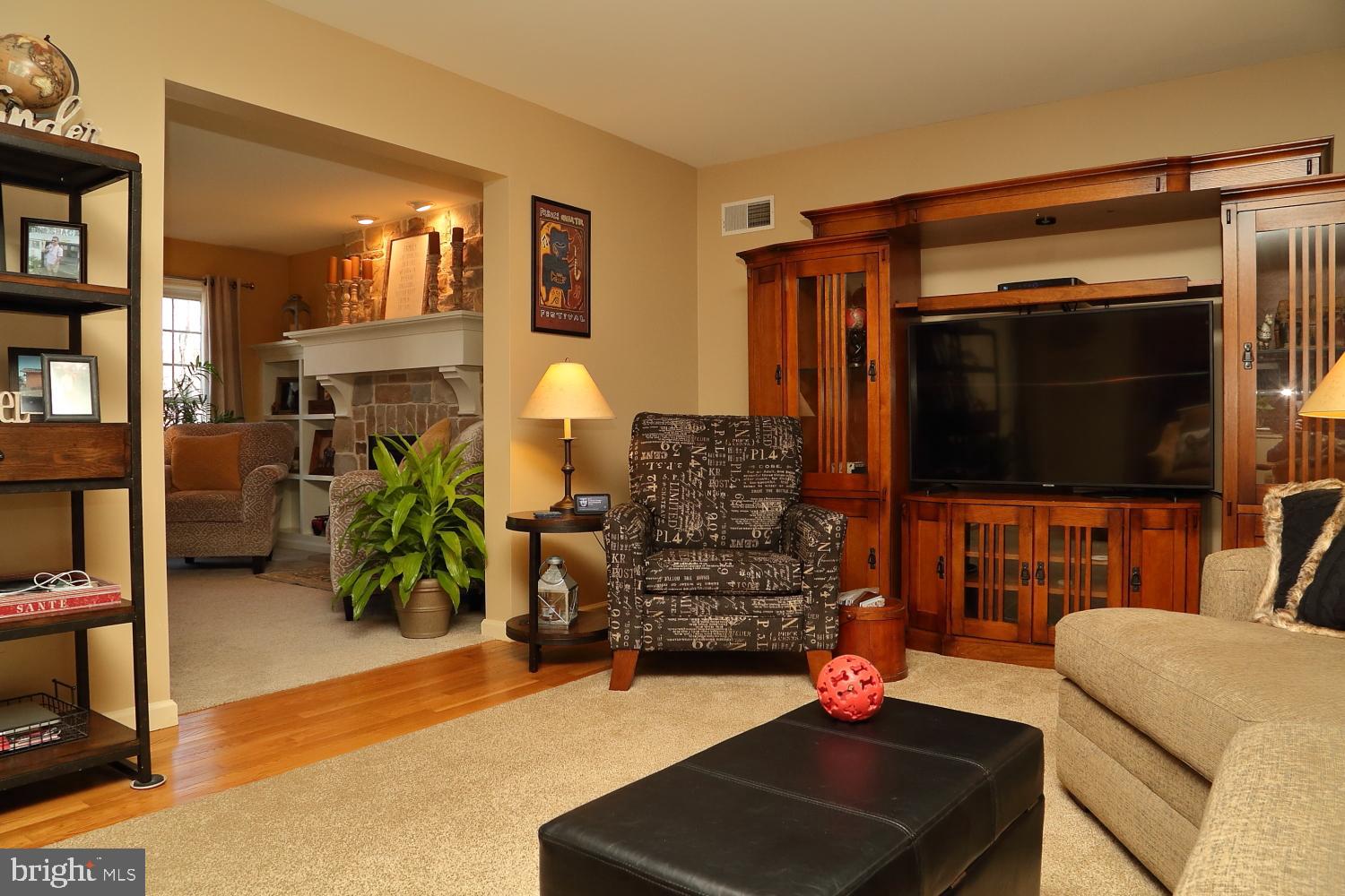 114 Saybrooke Drive Lititz, PA 17543 - Photo 13 of 34 Family Room view to Living Room