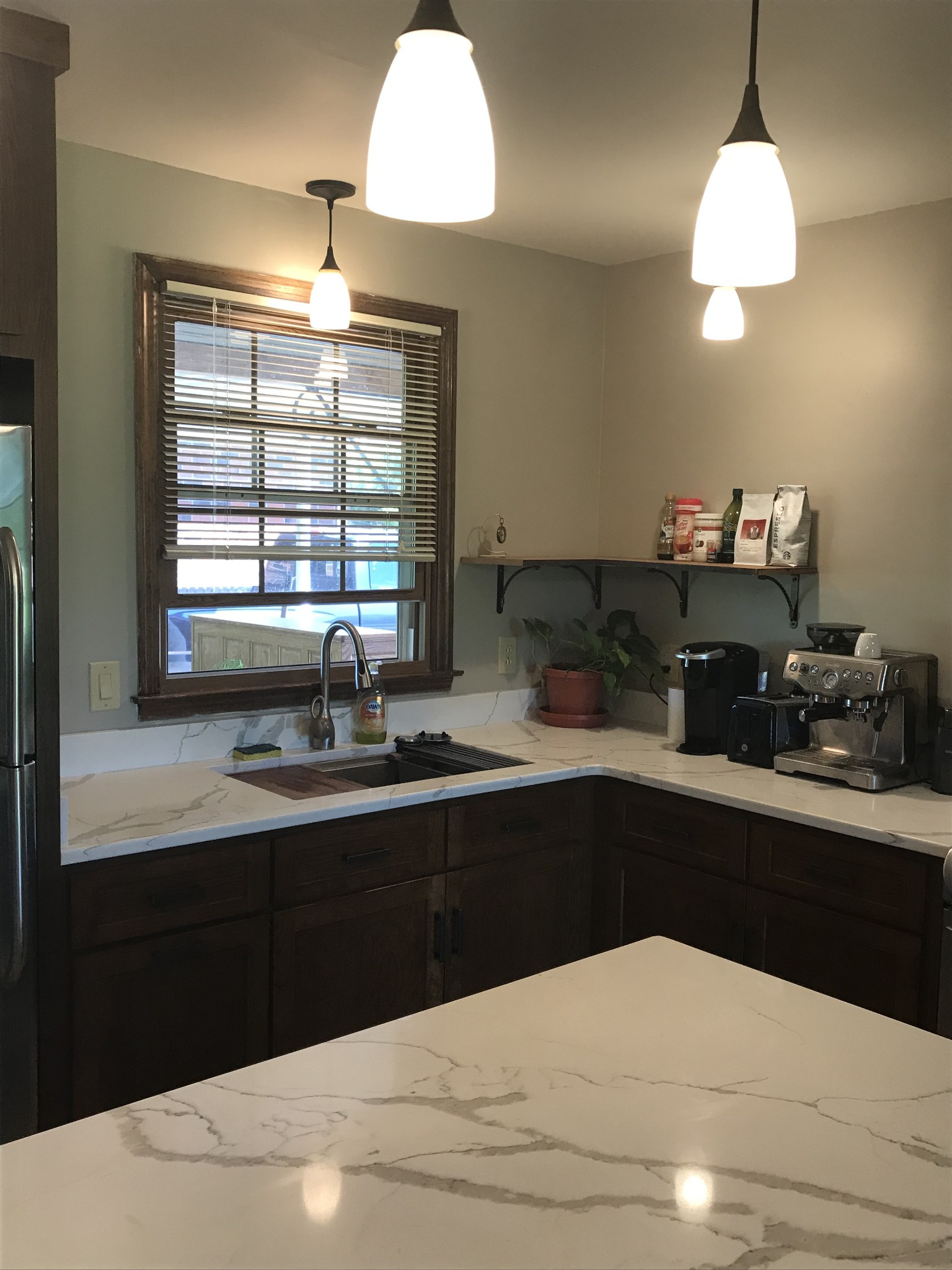 379 Bellwood Road Lebanon, TN 37087 - Photo 6 of 23 a kitchen with a sink and chandelier