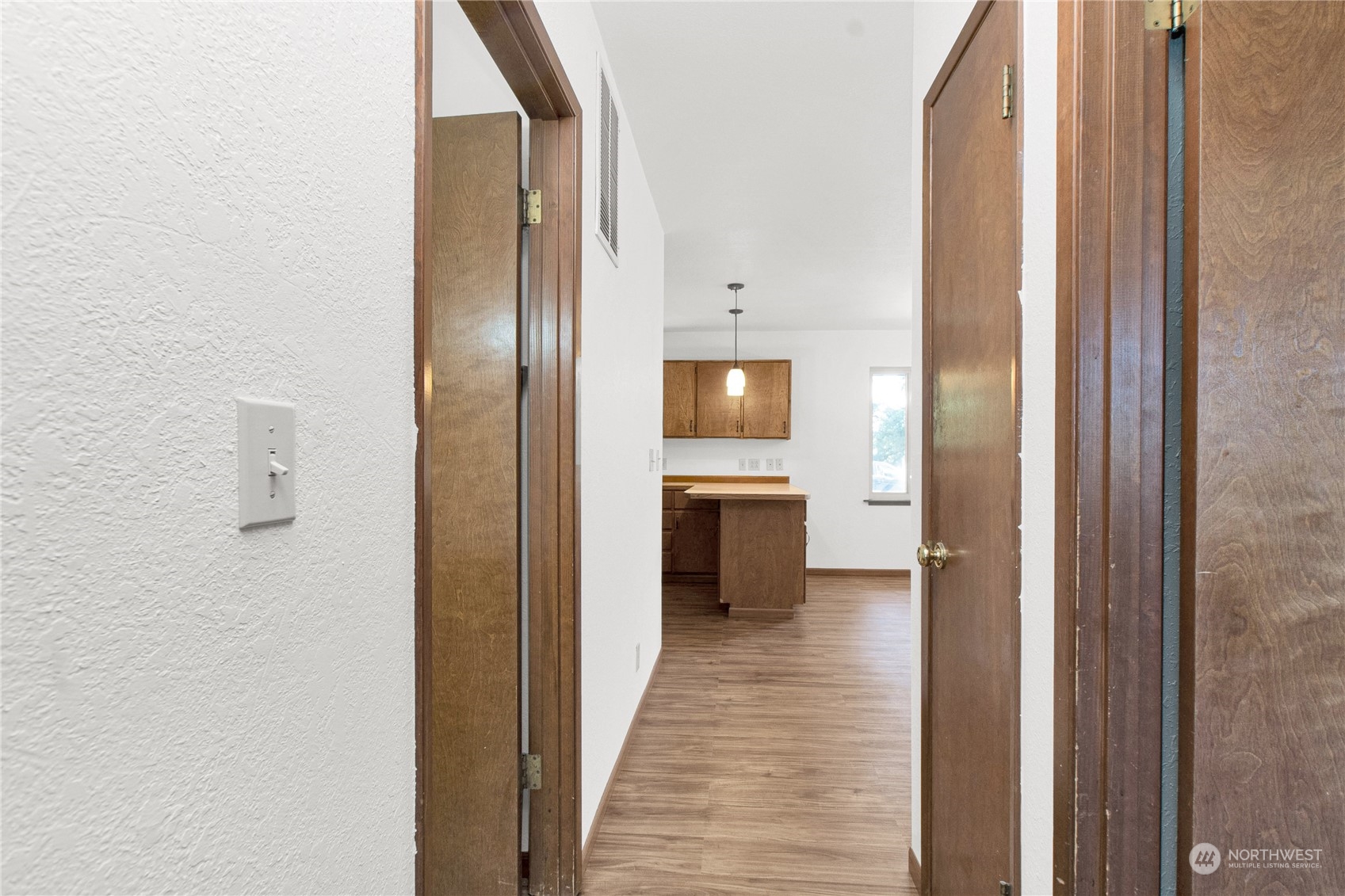 16635 Case Road Southwest Rochester, WA 98579 - Photo 18 of 35 a en suite bathroom with a sink a mirror and a shower