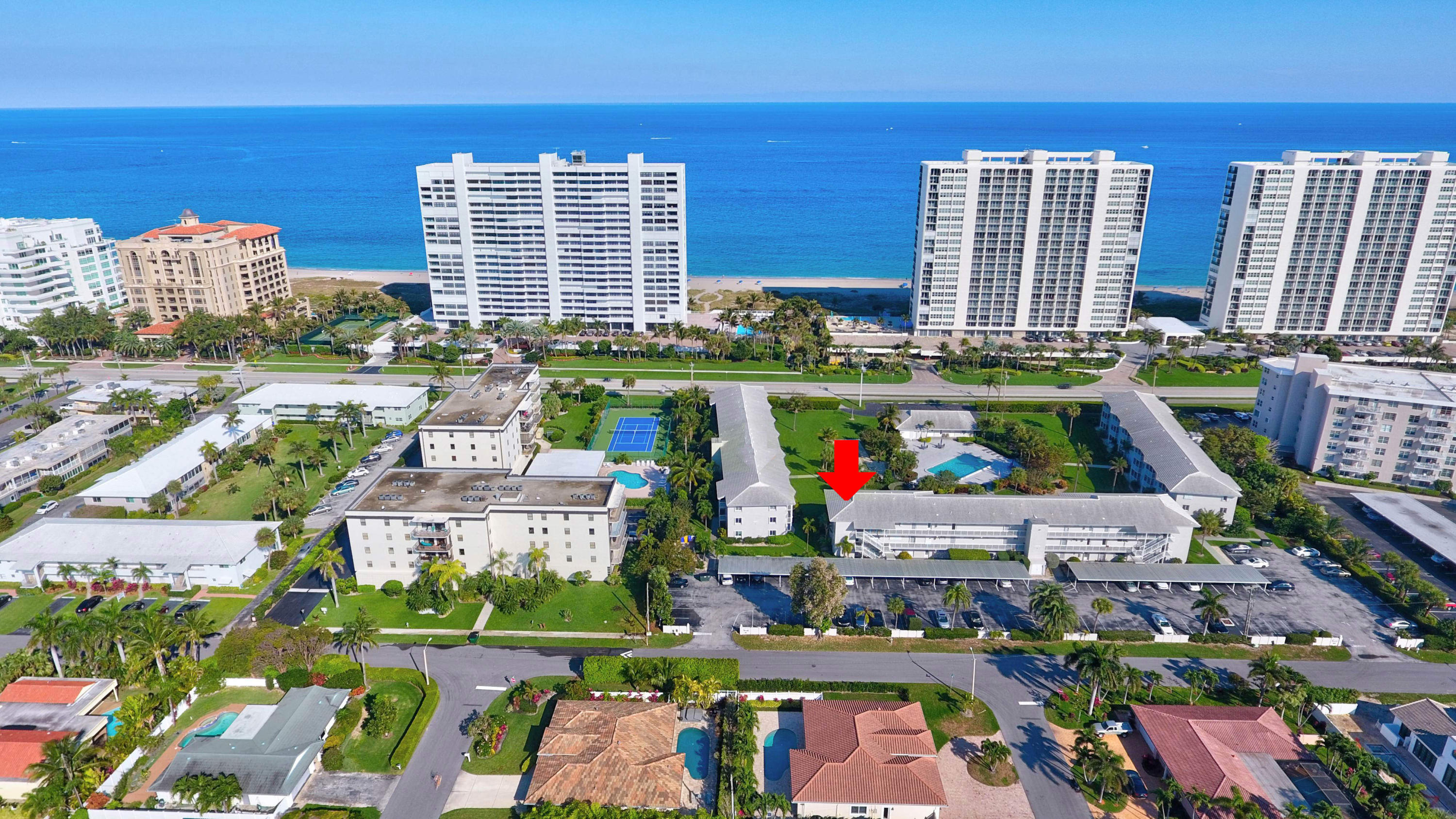 2730 Banyan Road, Unit B1 Boca Raton, FL 33432 - Photo 26 of 35 Aerial from West 1