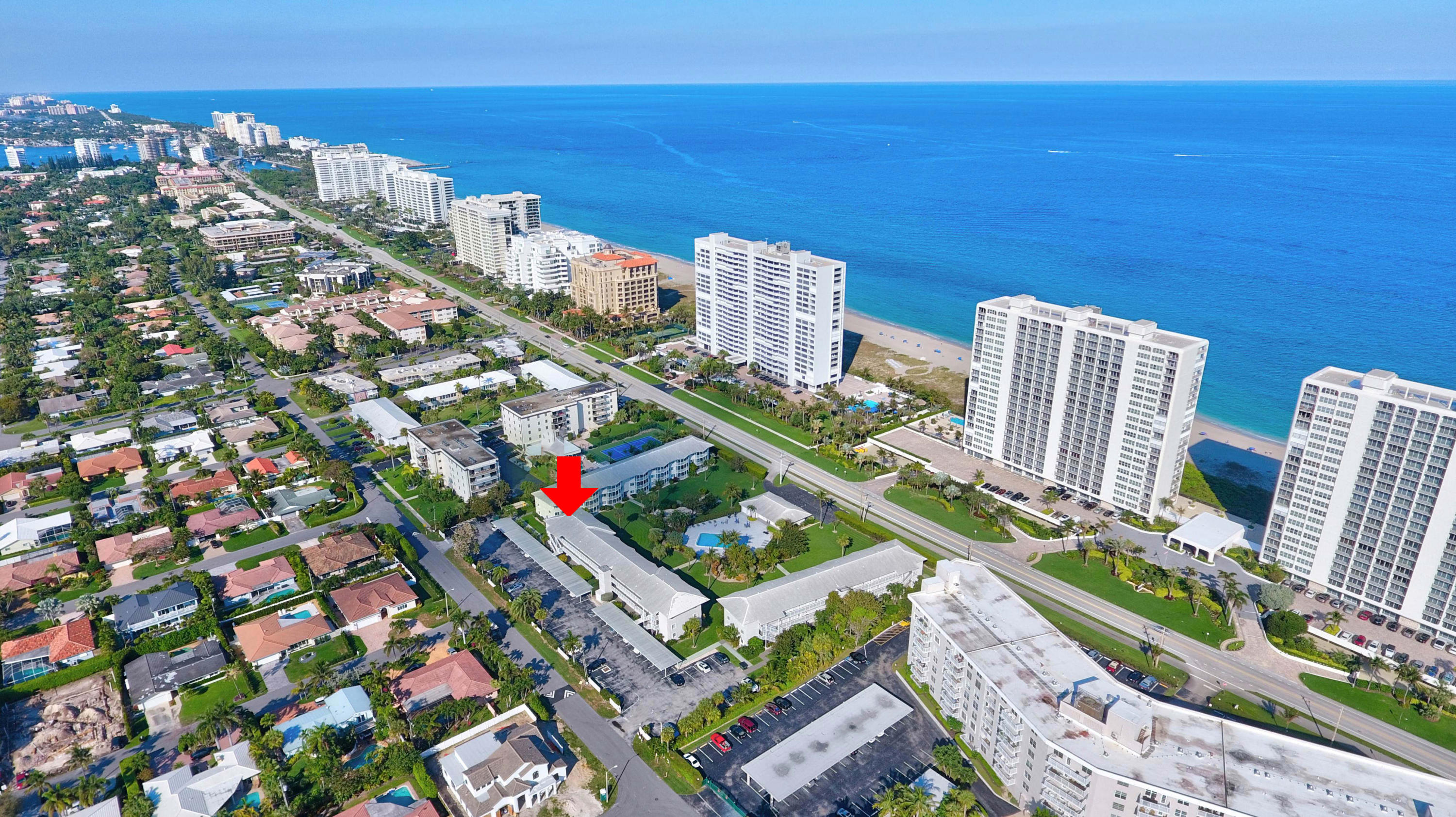 2730 Banyan Road, Unit B1 Boca Raton, FL 33432 - Photo 28 of 35 Aerial from Southwest 2