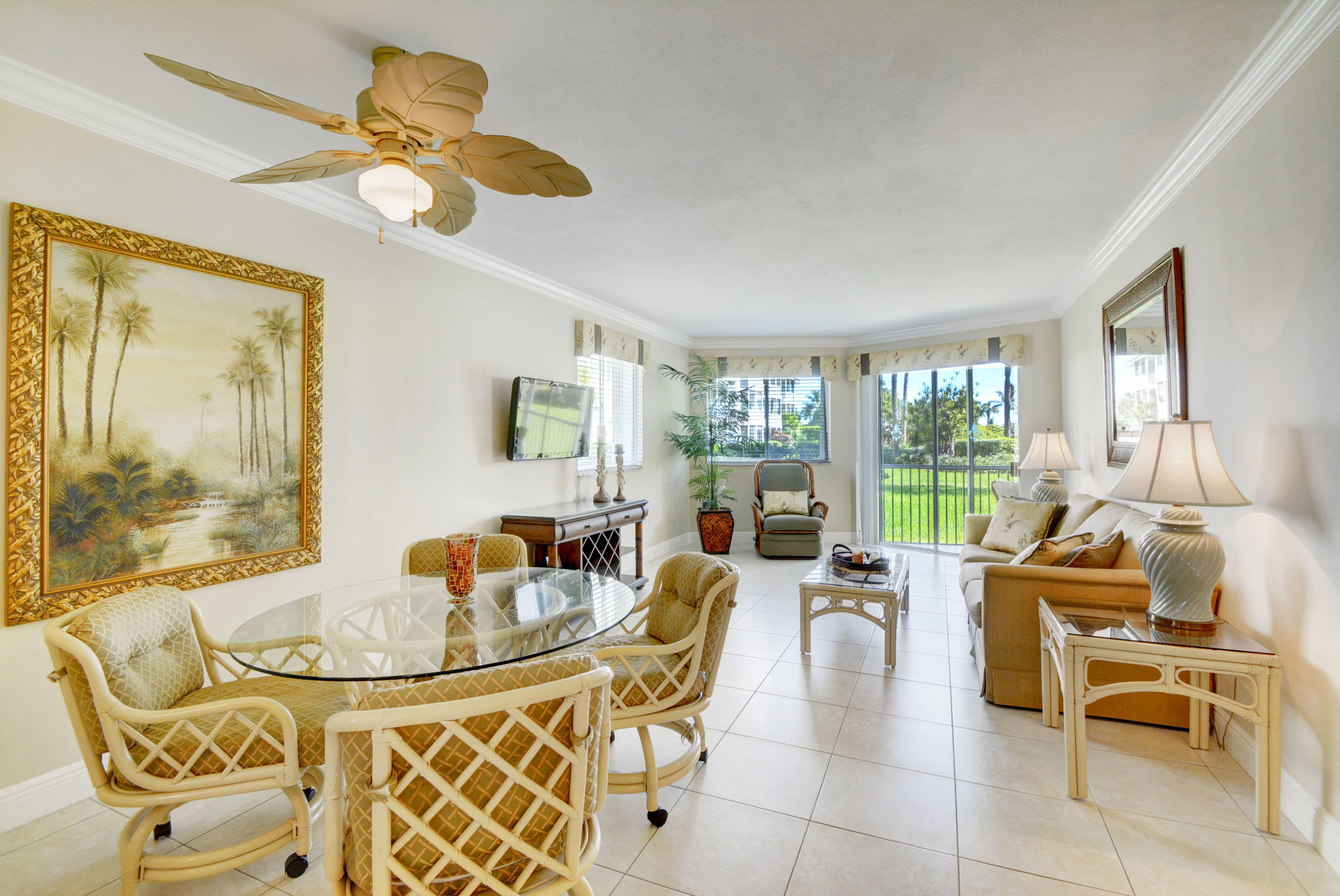 2730 Banyan Road, Unit B1 Boca Raton, FL 33432 - Photo 3 of 35 Dining-Living Room 2