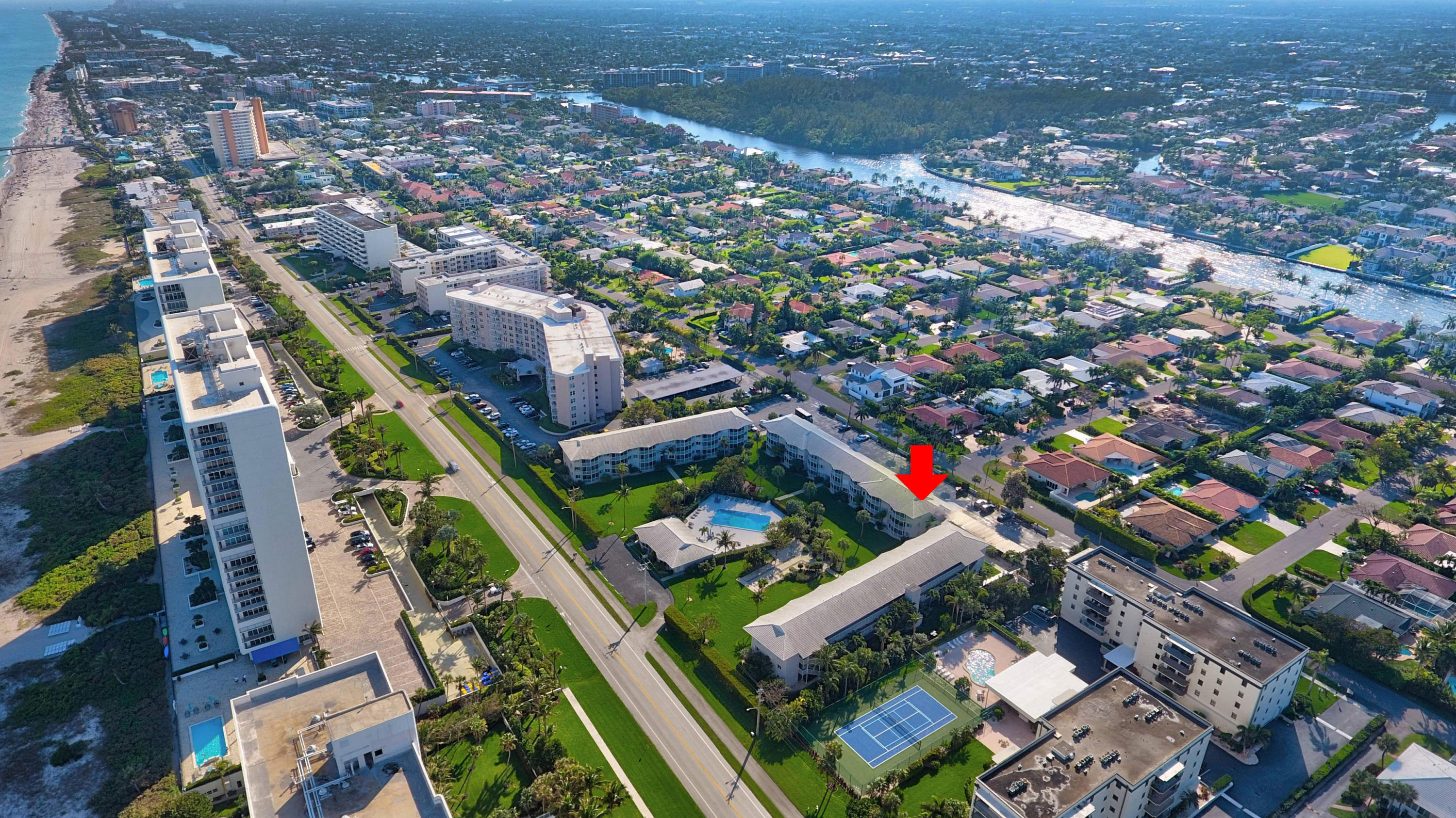 2730 Banyan Road, Unit B1 Boca Raton, FL 33432 - Photo 31 of 35 Aerial from Northeast 1