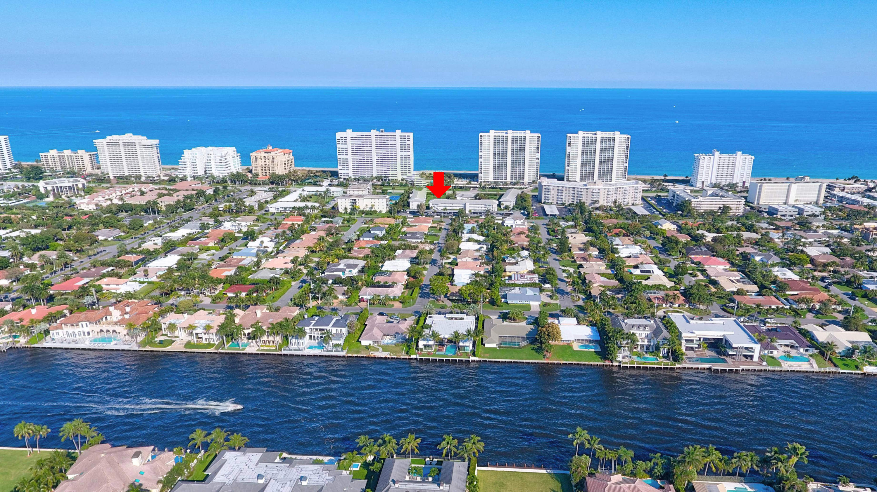 2730 Banyan Road, Unit B1 Boca Raton, FL 33432 - Photo 33 of 35 Aerial from West 2
