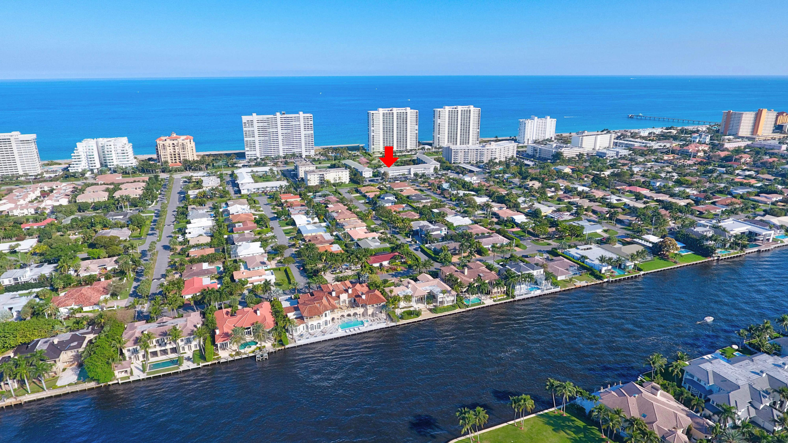 2730 Banyan Road, Unit B1 Boca Raton, FL 33432 - Photo 34 of 35 Aerial from West 3