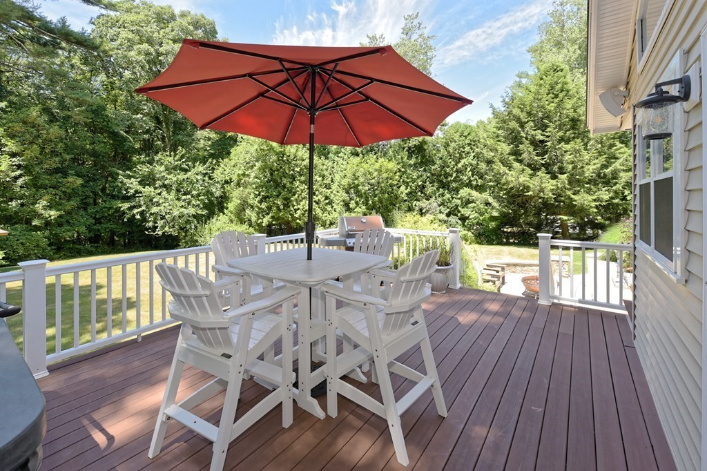 25 Edward Road Mendon, MA 01756 - Photo 34 of 42 a view of balcony with wooden floor and outdoor seating