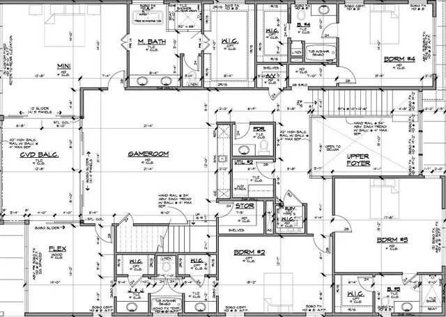 a view of a white wall