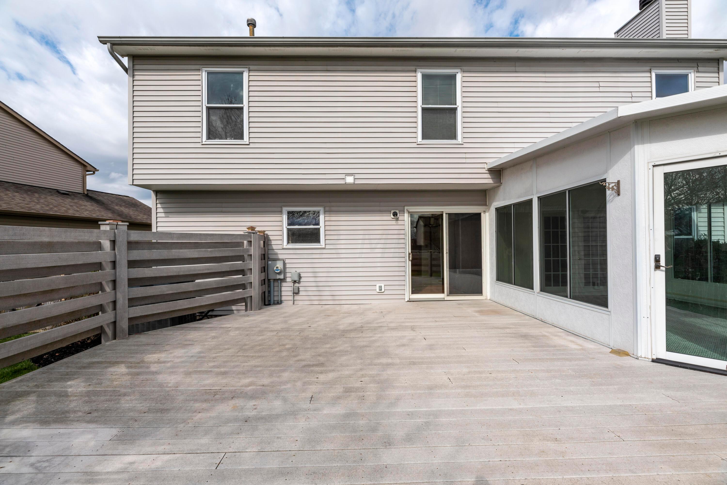 668 Crofton Loop Delaware, OH 43015 - Photo 30 of 32 back Deck 1