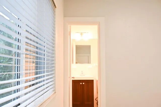 a view of front door