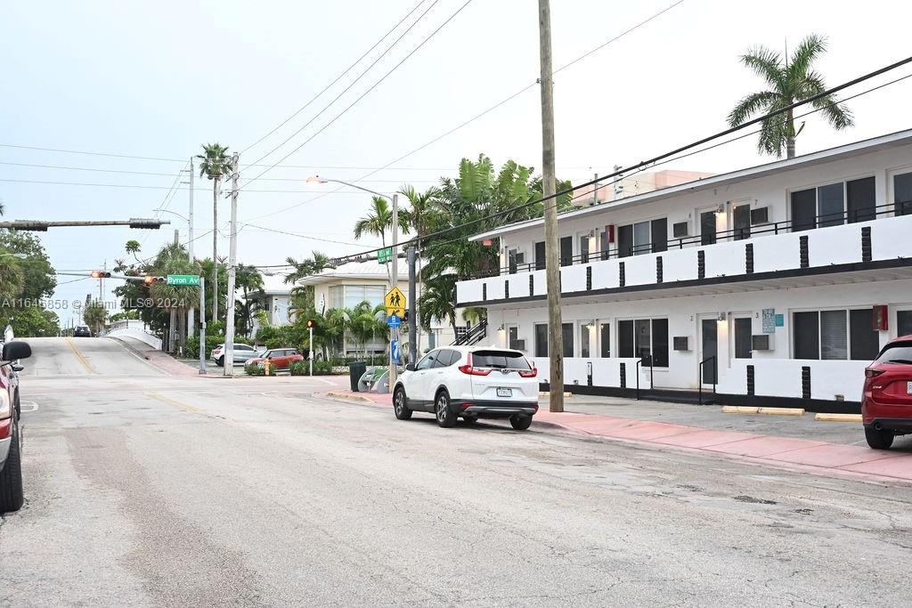 345 85th Street Miami Beach, FL 33141 - Photo 8 of 26 a car parked on the side of a street