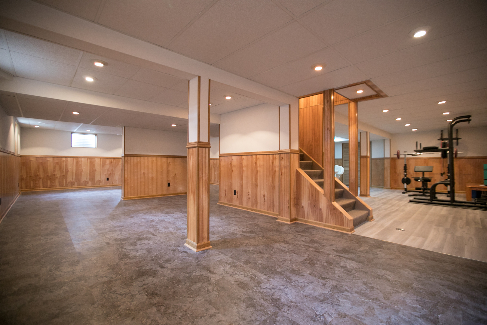 16N560 Sumter Drive Dundee, IL 60118 - Photo 42 of 49 a view of a hall with a room and gym equipment