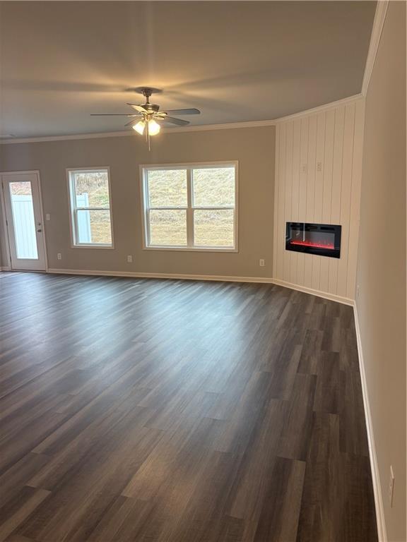 5274 Fox Den Road Oakwood, GA 30566 - Photo 3 of 10 wooden floor in an empty room with a window