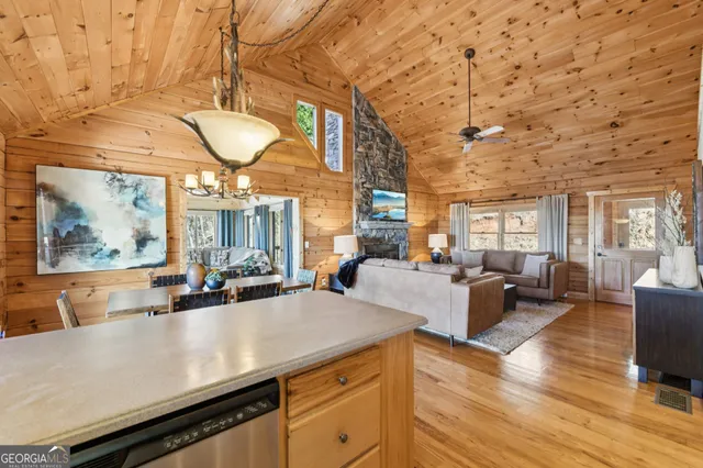 a view of a patio on the roof deck