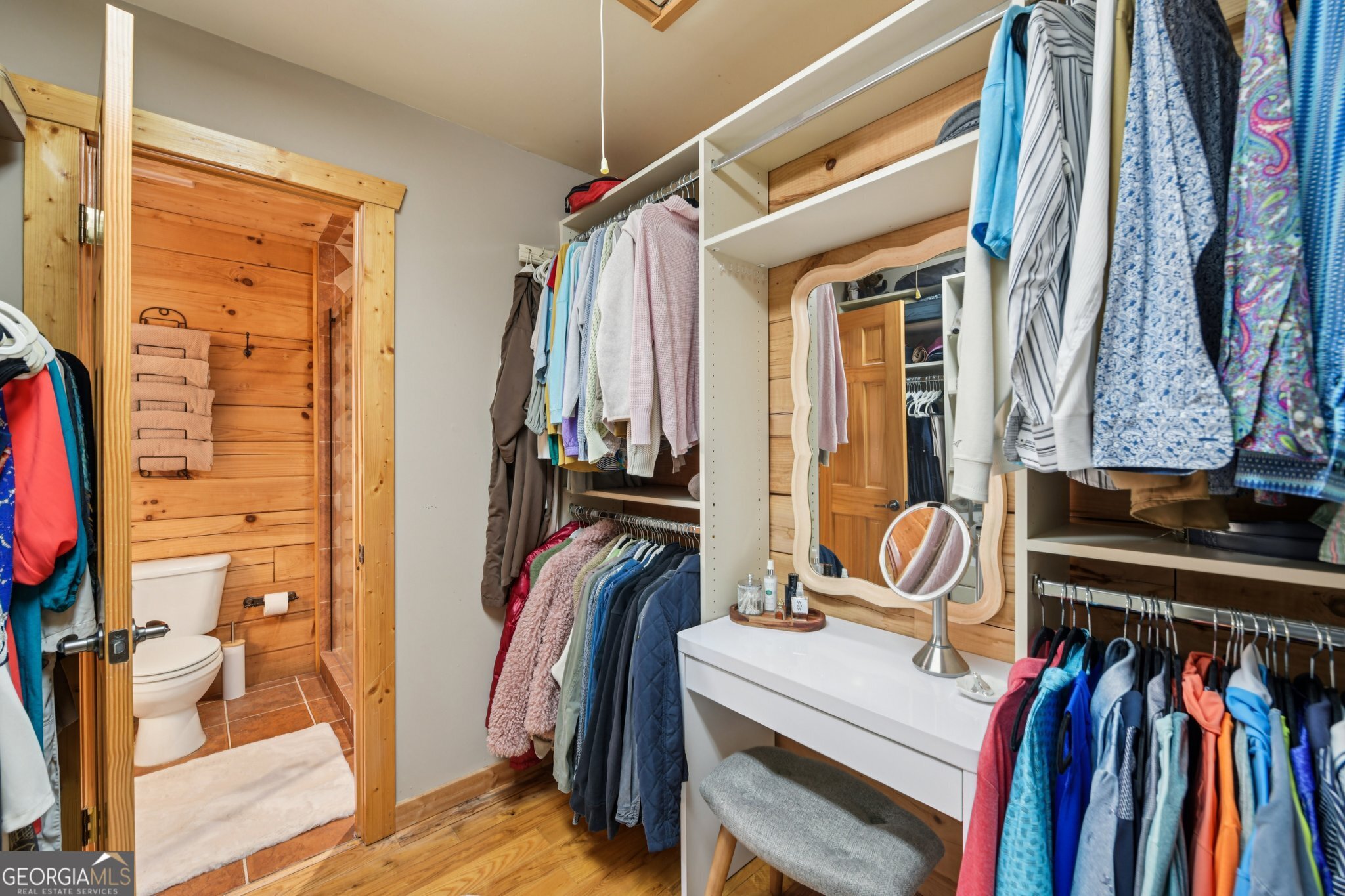 232 Ranch Mountain Drive Dahlonega, GA 30533 - Photo 31 of 78 a view of walk in closet with clothes and shoes