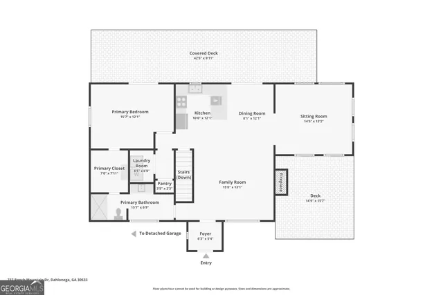 $874,900 | 232 Ranch Mountain Drive, Dahlonega, GA 30533