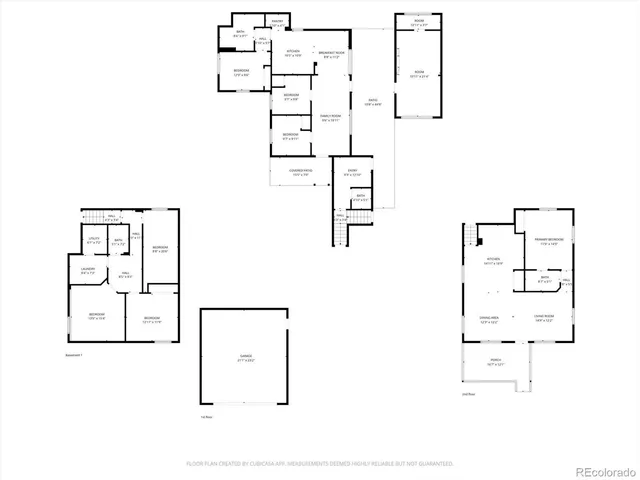 a picture of a floor plan