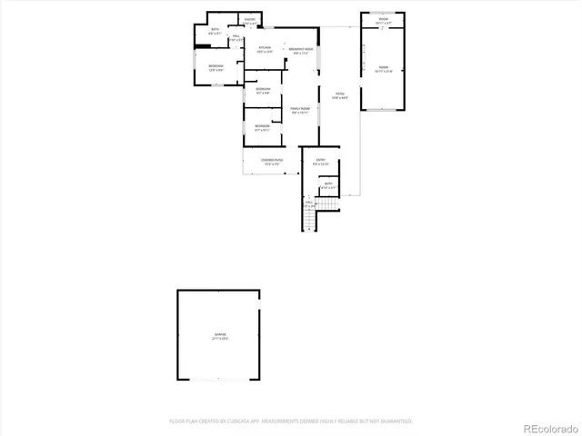 a picture of floor plan