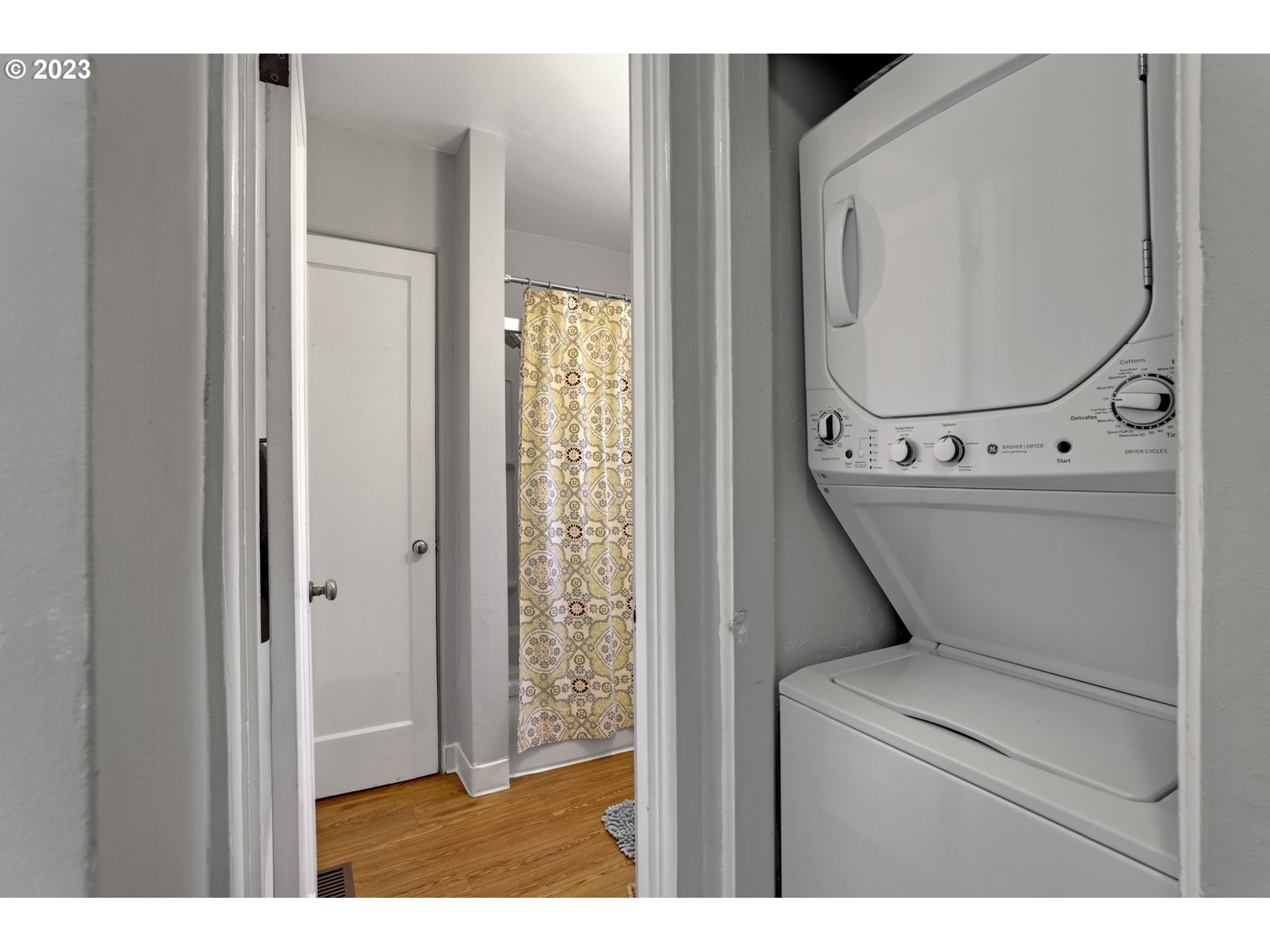3608 Southeast Center Street Portland, OR 97202 - Photo 10 of 27 a utility room with dryer and washer