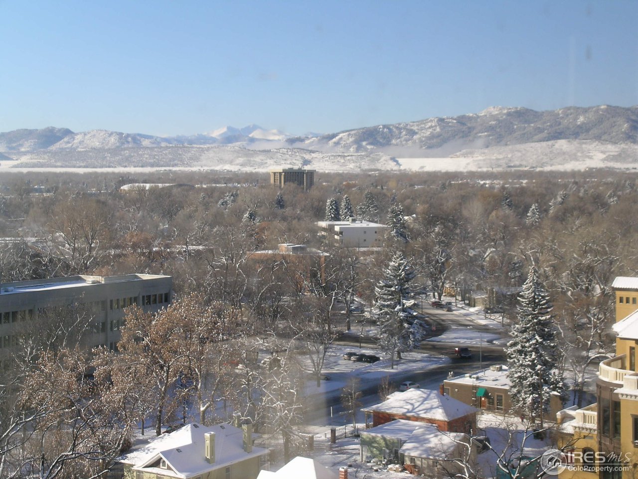 417 Briarwood Road Fort Collins, CO 80521 - Photo 20 of 20 Aerial view of FTC & views