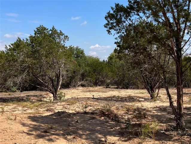 a view of a snow on the side of the road