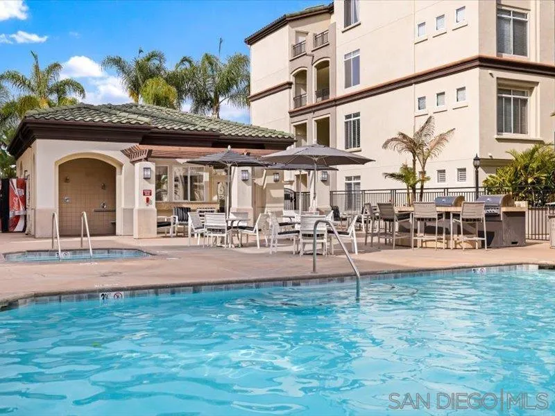 9237 Regents Road, Unit K101 La Jolla, CA 92037 - Photo 16 of 29 a view of a building with a swimming pool
