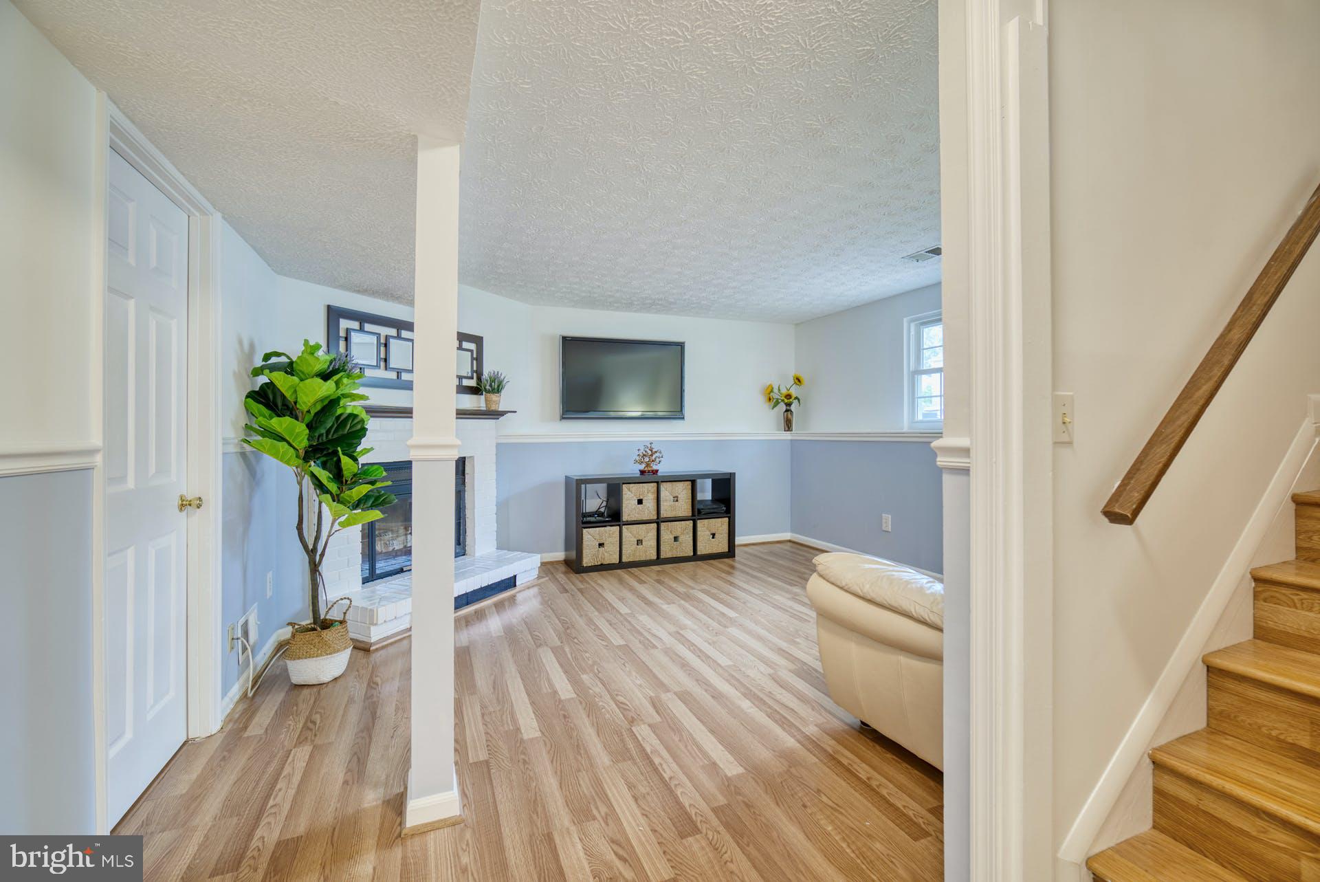 8286 Raindrop Way Springfield, VA 22153 - Photo 17 of 40 Large Rec/Family Room on Lower Level