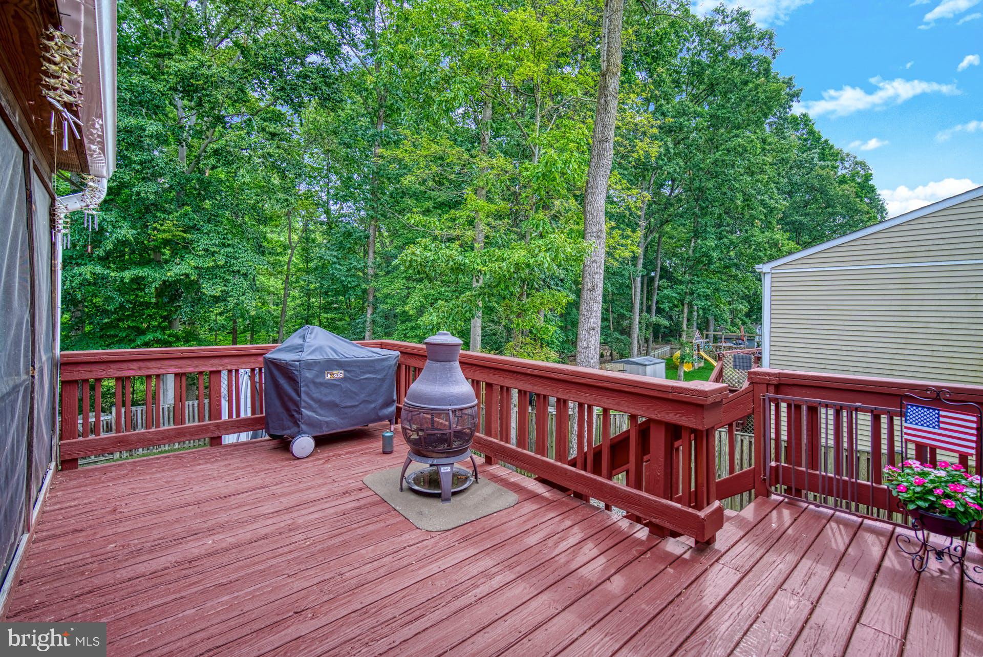 8286 Raindrop Way Springfield, VA 22153 - Photo 26 of 40 Deck off of Screened-In Porch