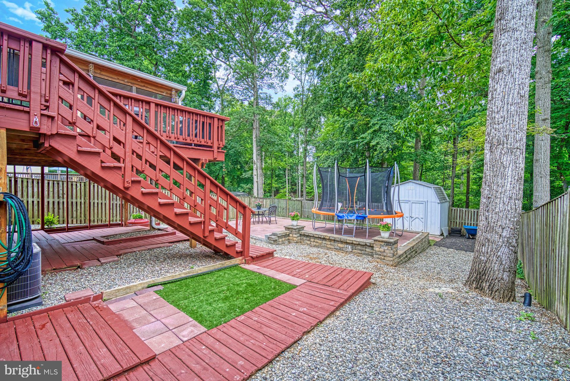 8286 Raindrop Way Springfield, VA 22153 - Photo 28 of 40 View of Backyard