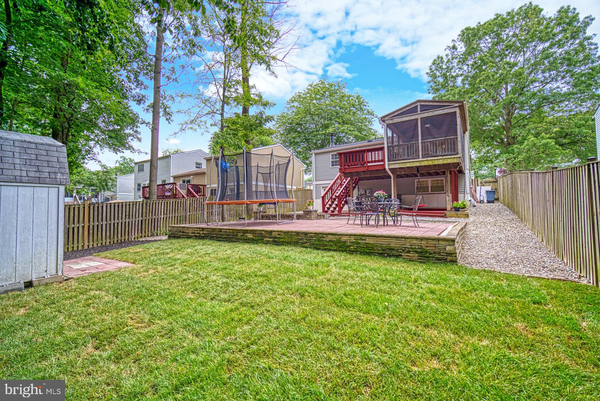 8286 Raindrop Way Springfield, VA 22153 - Photo 30 of 40 Lots of Room to Entertain in the Yard