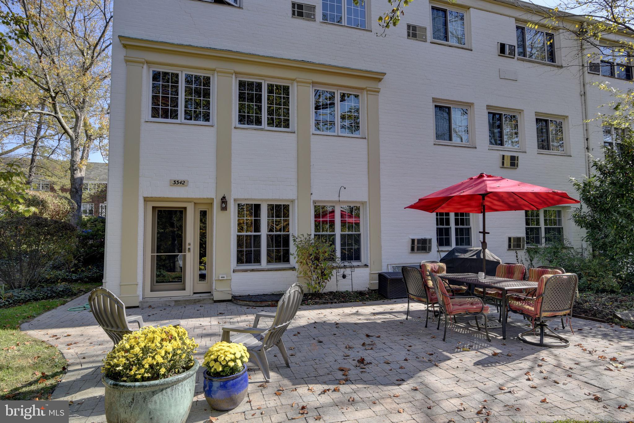 Lovely patio area