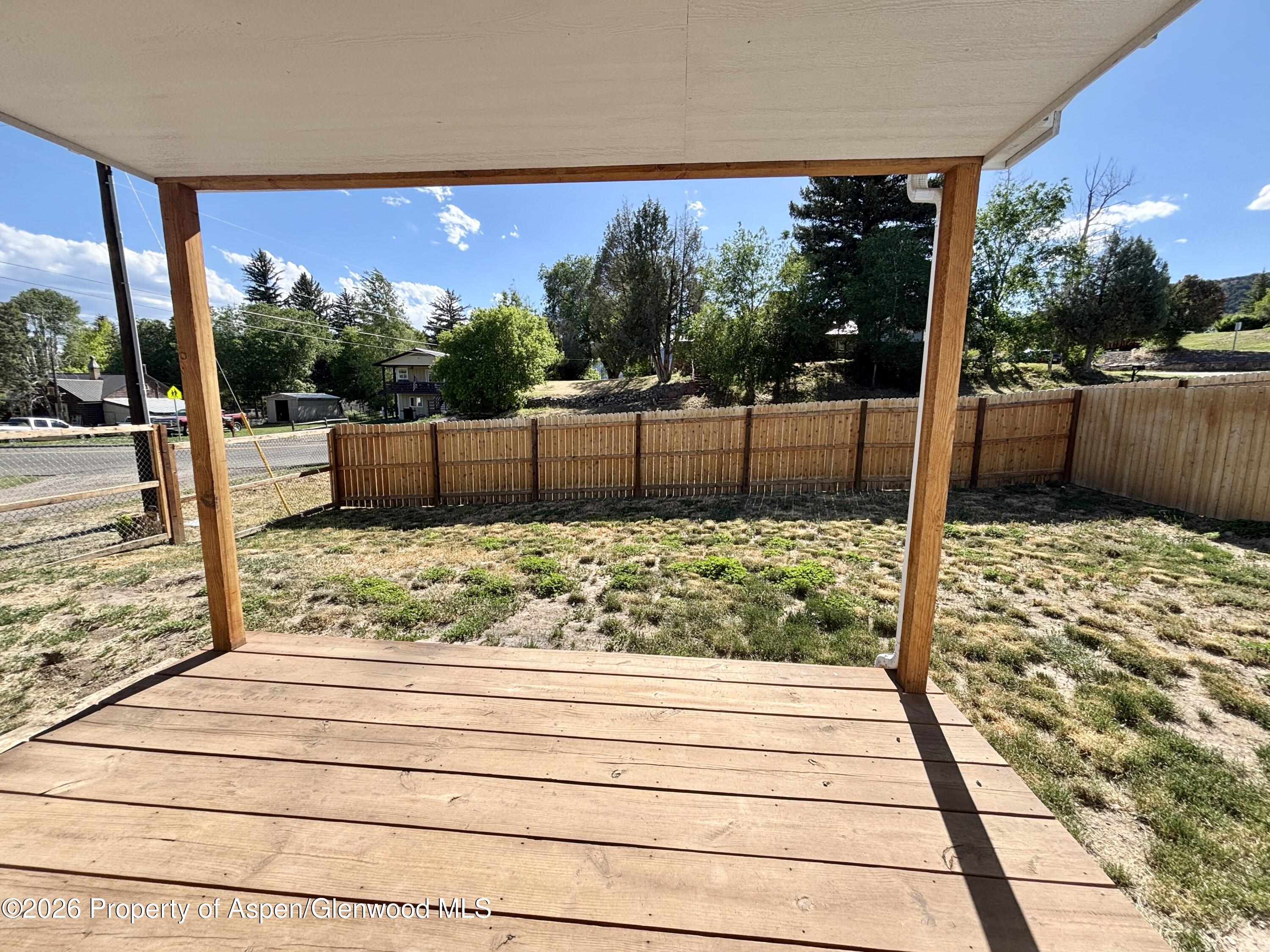 276 Cleveland Street Meeker, CO 81641 - Photo 21 of 21 Fenced Backyard