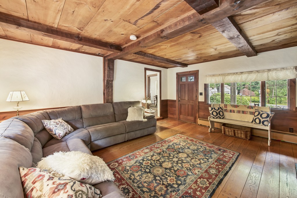 11 Forrest Road Topsfield, MA 01983 - Photo 11 of 30 a living room with furniture and a wooden floor