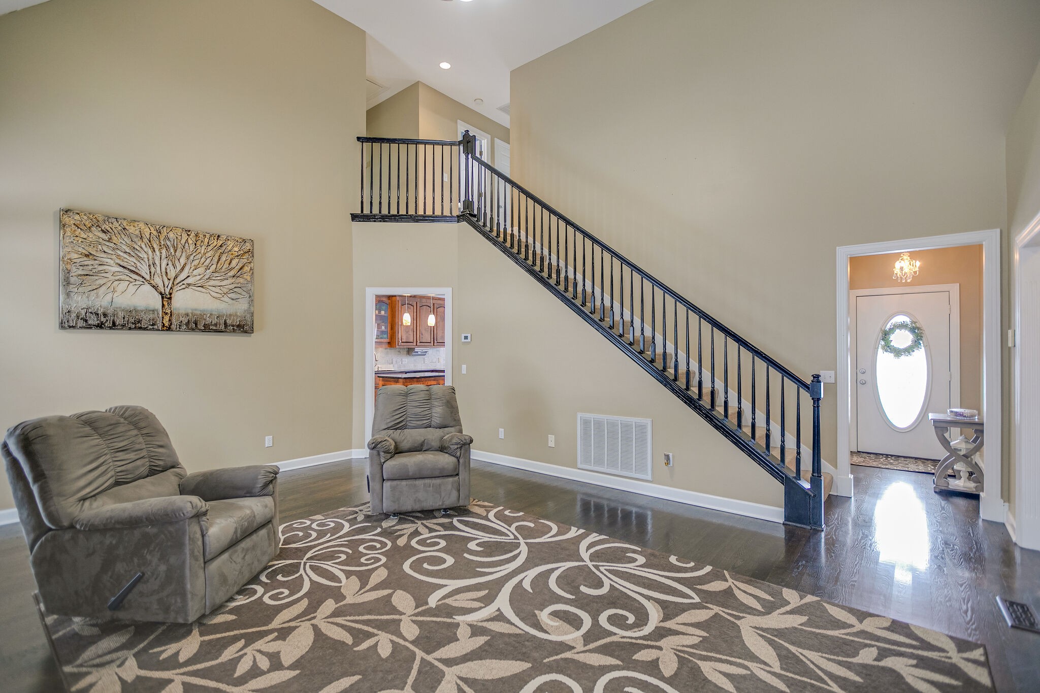 3029 Viewpointe Way Columbia, TN 38401 - Photo 11 of 40 a living room with furniture and a rug