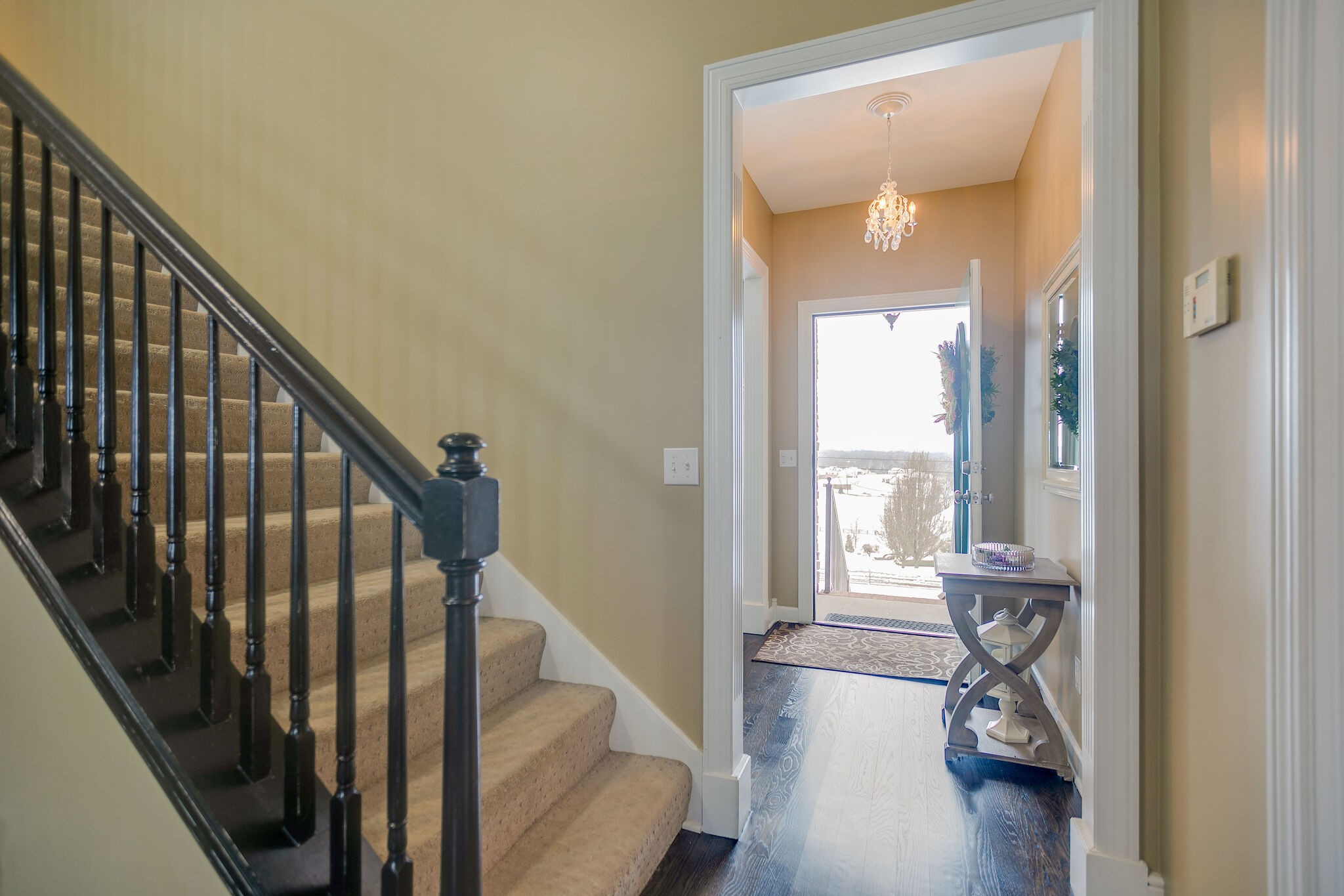 3029 Viewpointe Way Columbia, TN 38401 - Photo 5 of 40 a view of entryway and hall with wooden floor