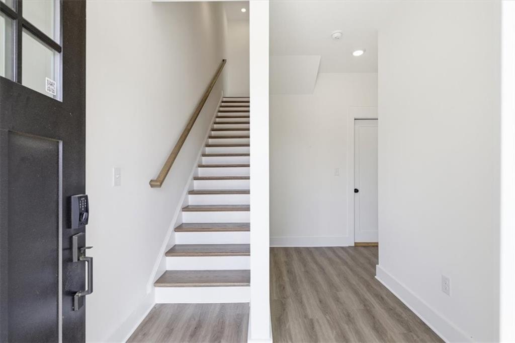 208 Mission Way Atlanta, GA 30315 - Photo 2 of 43 a view of an entryway with wooden floor