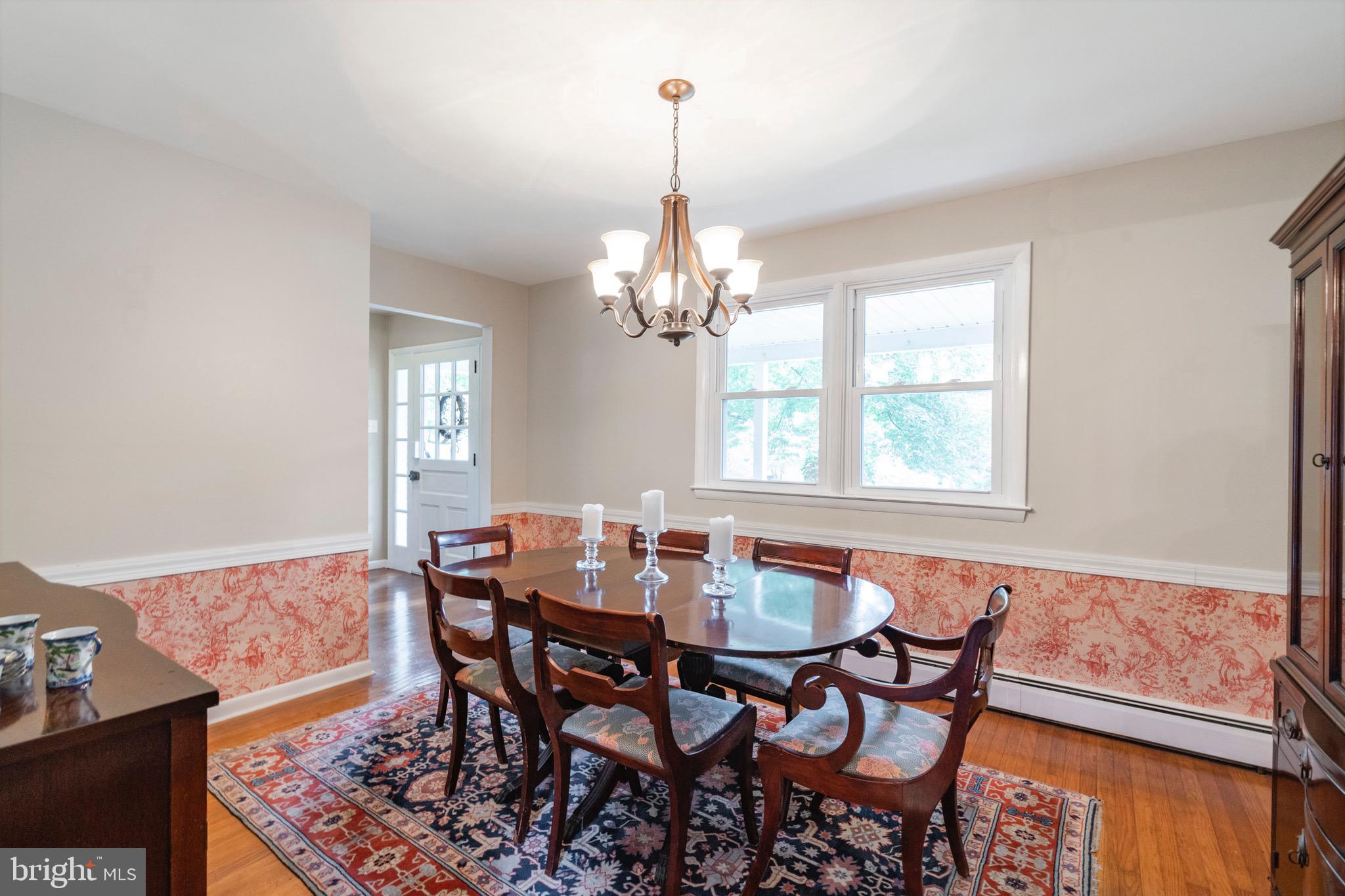 1218 Eagle Road West Chester, PA 19382 - Photo 27 of 51 Dining Room with chair rail trim