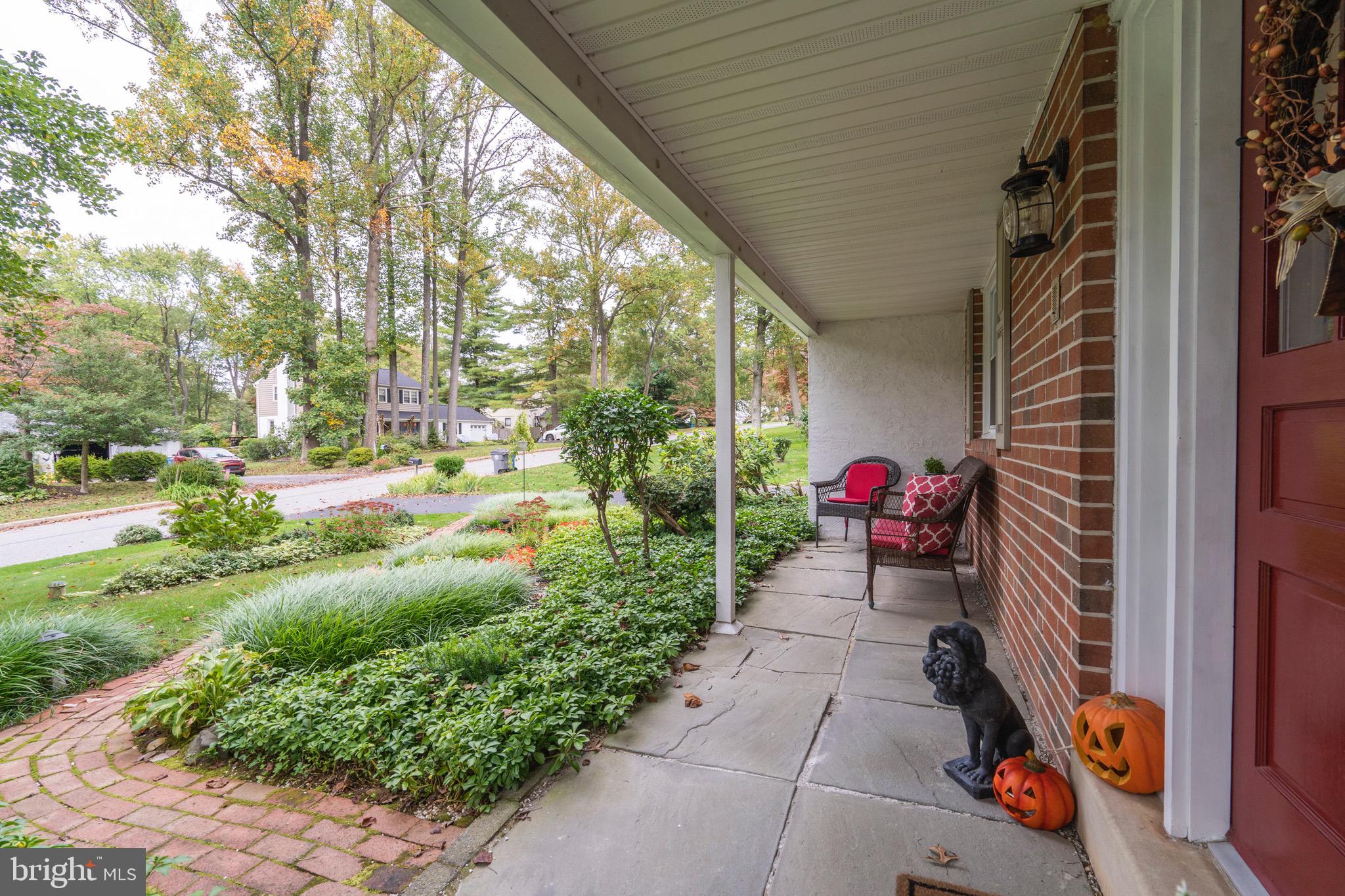 1218 Eagle Road West Chester, PA 19382 - Photo 3 of 51 Front porch with slate