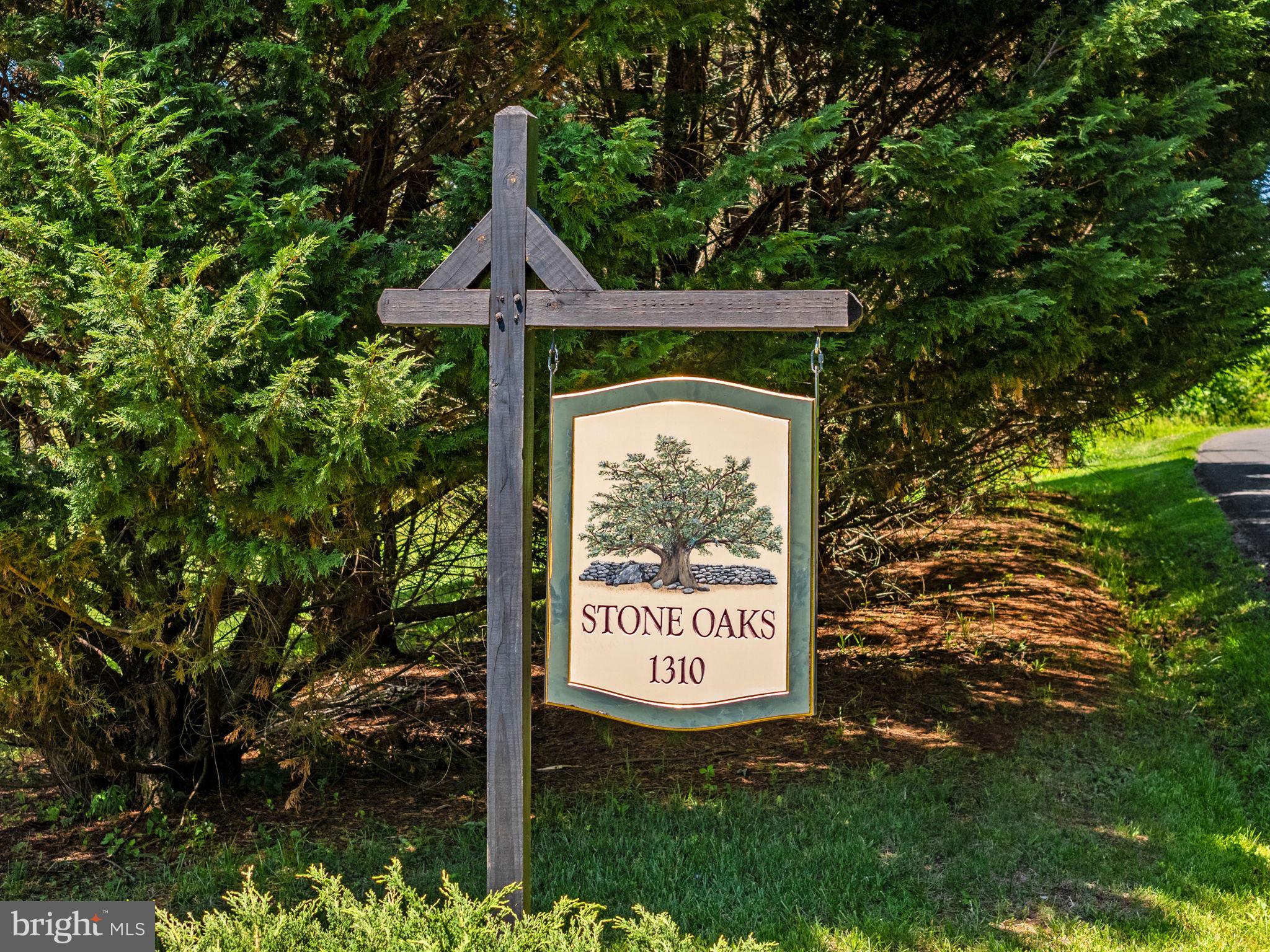 1310 Delaplane Grade Road Upperville, VA 20184 - Photo 4 of 94 Stone Oaks sign at the front entrance