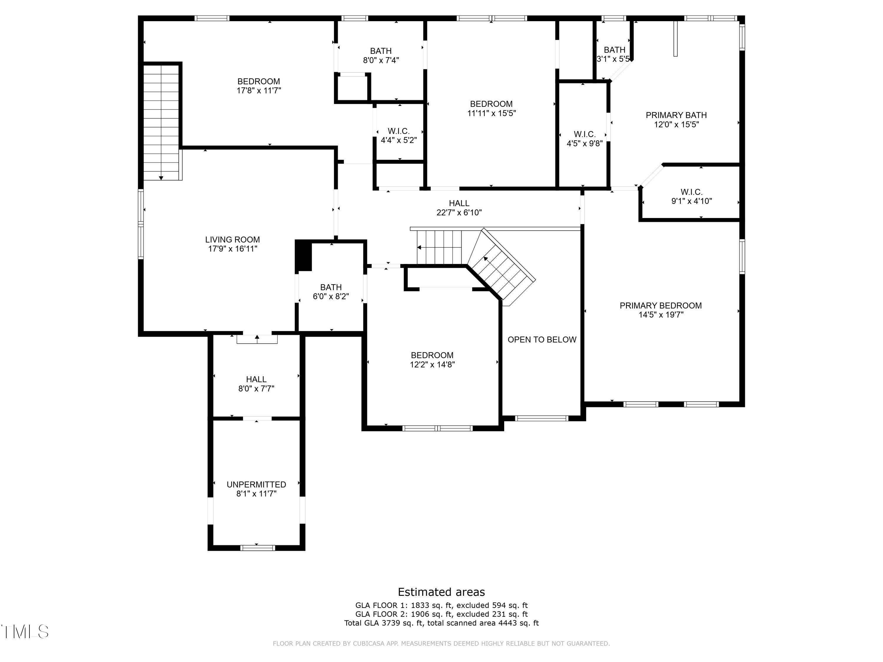 12404 Village Gate Way Raleigh, NC 27614 - Photo 53 of 53 4-Floorplan #2