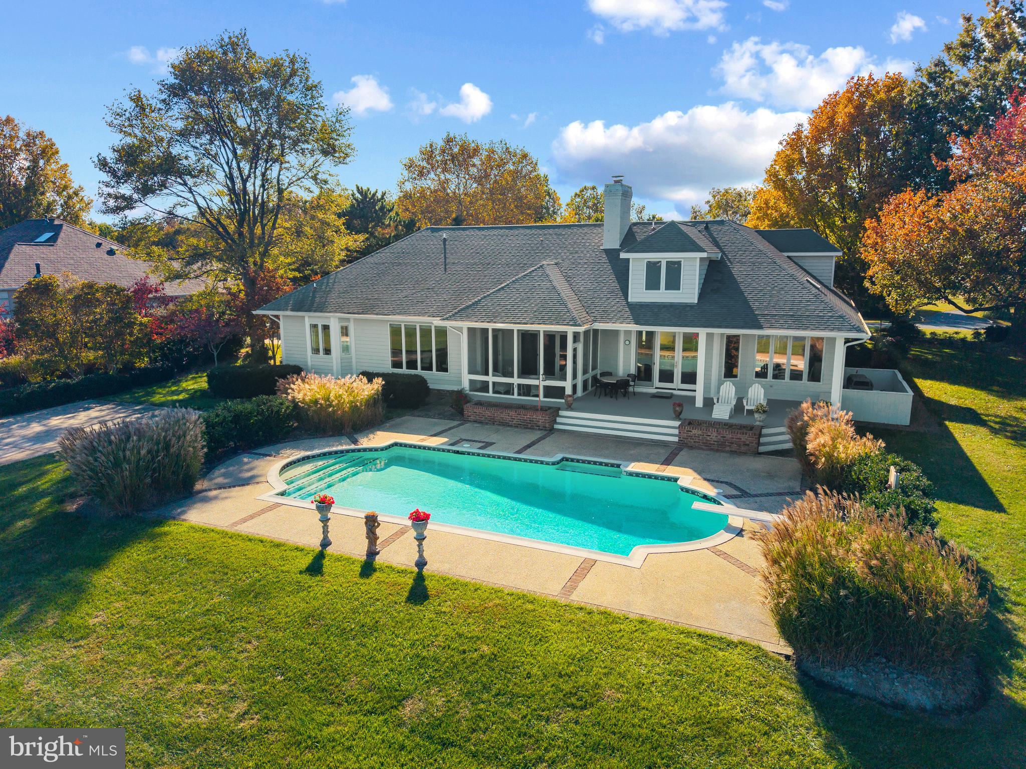 2907 Cox Neck Road East Chester, MD 21619 - Photo 20 of 43 a house view with a garden space