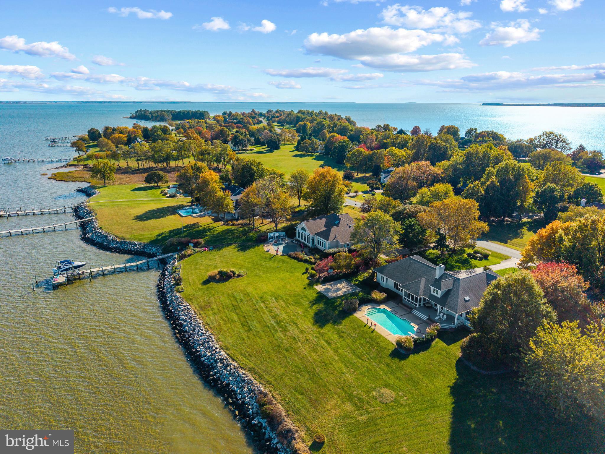2907 Cox Neck Road East Chester, MD 21619 - Photo 21 of 43 view of an ocean and beach