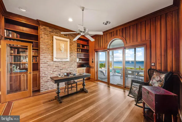 a outdoor space with furniture