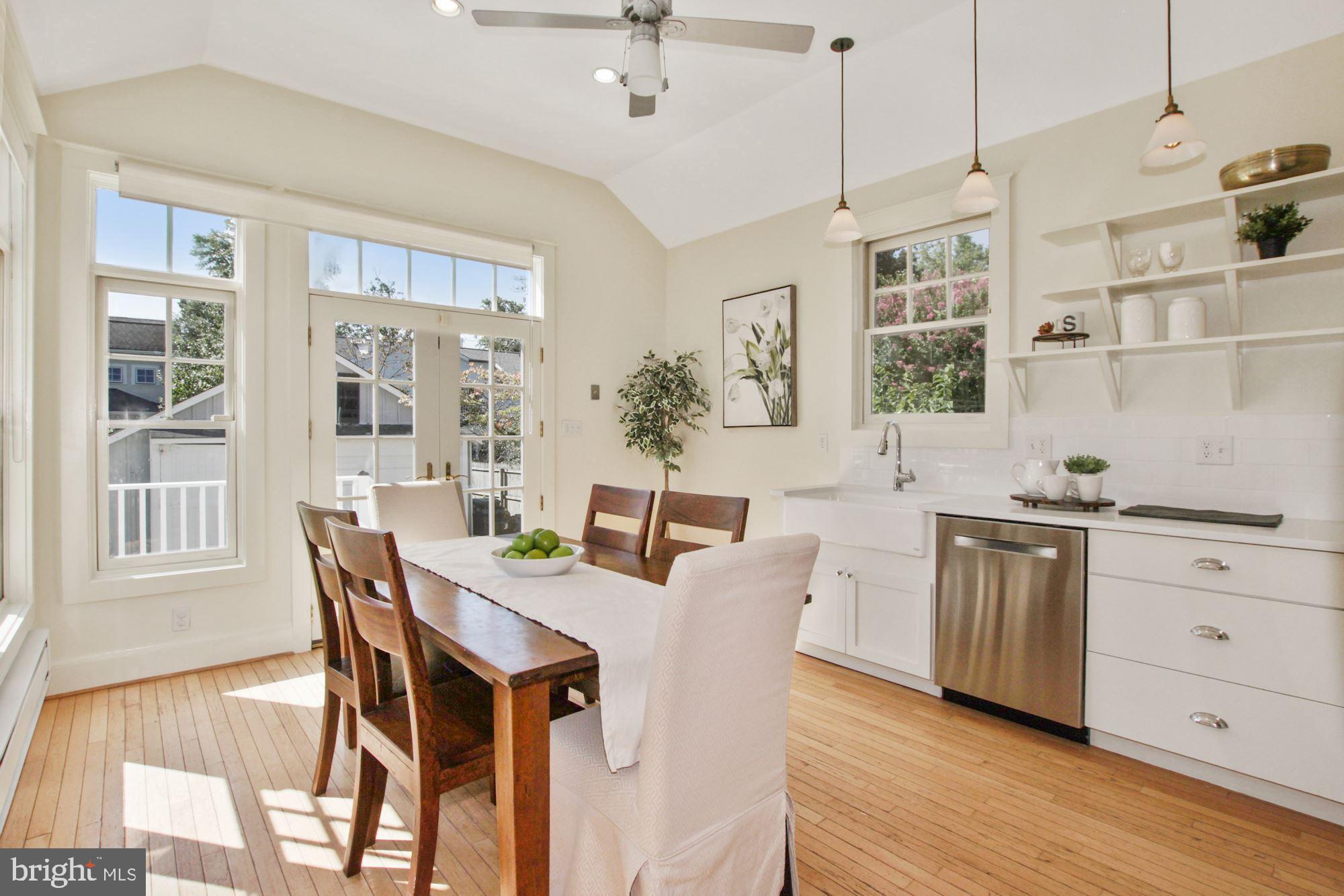 3906 Aspen Street Chevy Chase, MD 20815 - Photo 18 of 43 Bright and sunny kitchen.