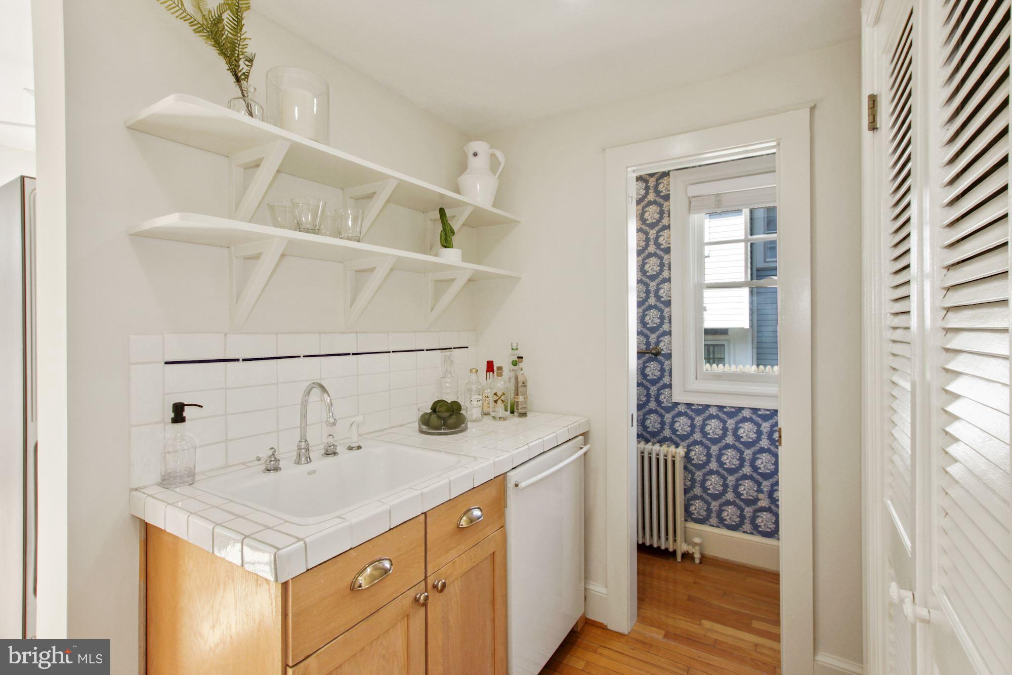 3906 Aspen Street Chevy Chase, MD 20815 - Photo 22 of 43 Butler's pantry (with tucked away Powder Room)