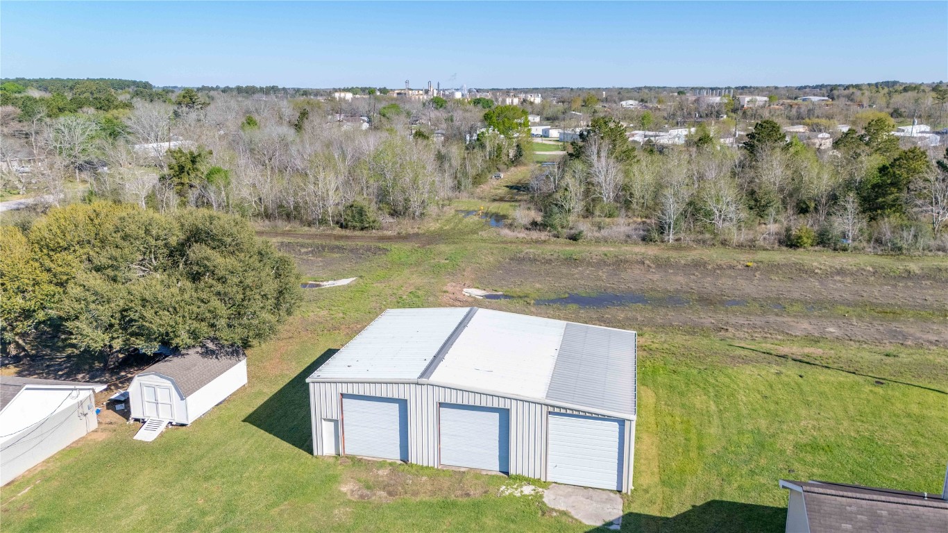 1324 Alpha Lane Crosby, TX 77532 - Photo 17 of 20 an aerial view of a house with a yard basket ball court and outdoor seating