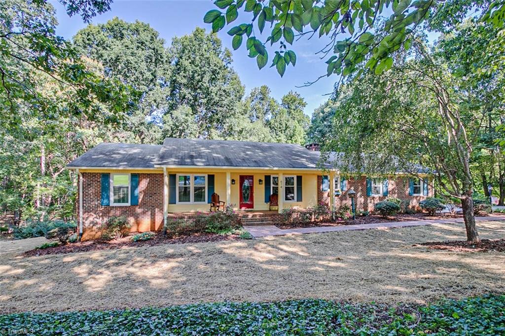 614 Inwood Road Asheboro, NC 27205 - Photo 1 of 33 Beautiful updated brick ranch with covered front porch!