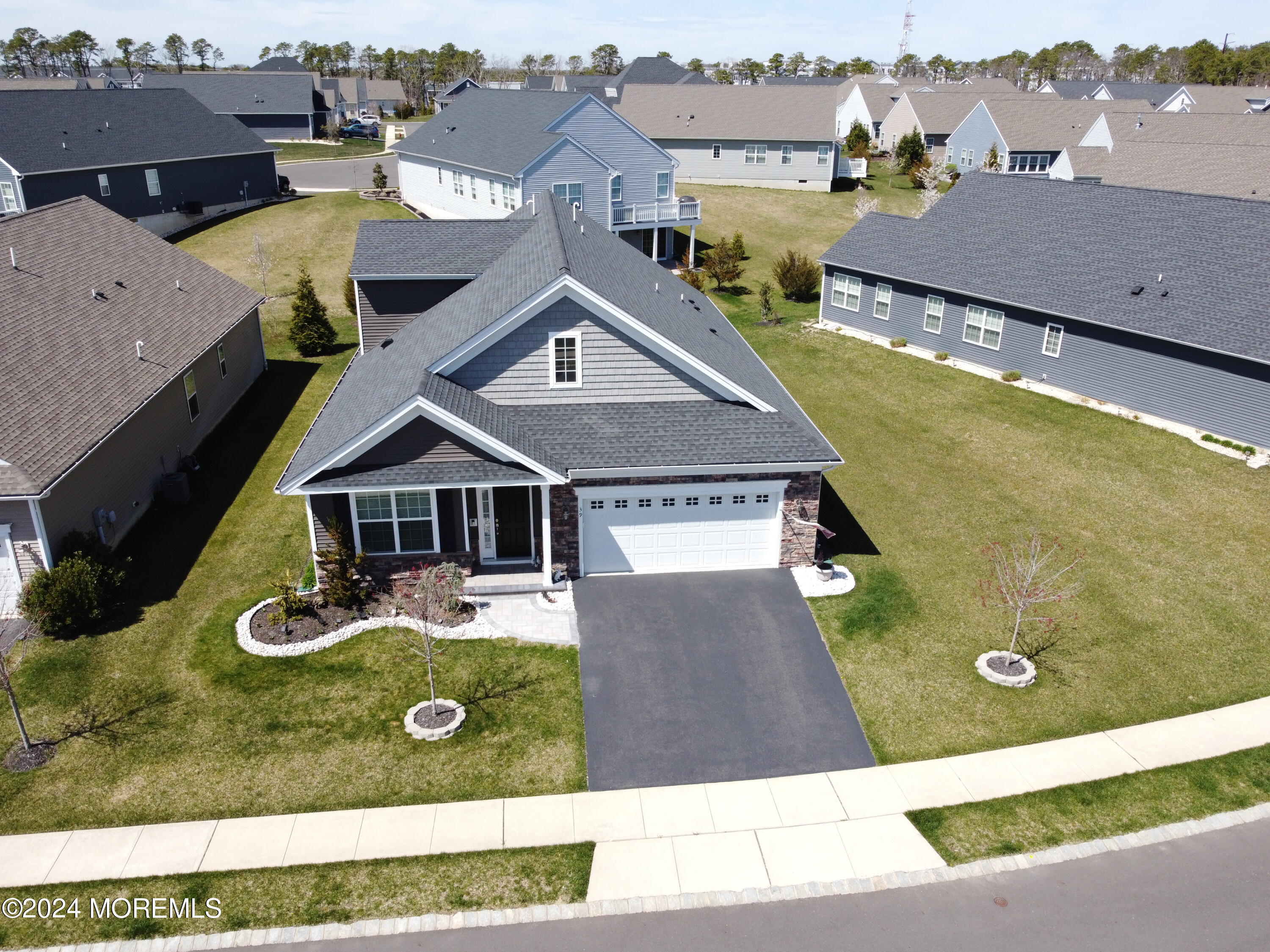 39 Butler Drive Barnegat, NJ 08005 - Photo 36 of 62 Aerial View Front Up