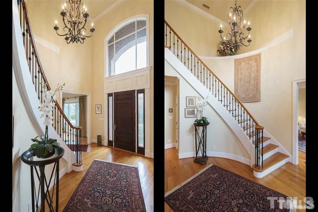 4008 Ovid Lane Raleigh, NC 27613 - Photo 3 of 25 a view of an entryway with staircase